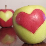7-coeur en pomme pour la Saint-valentin