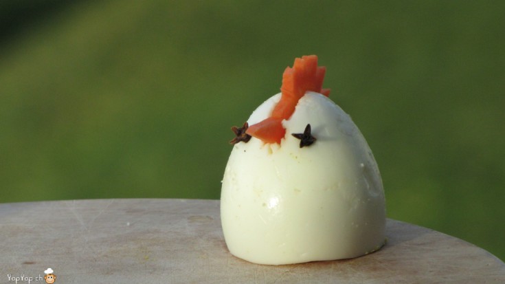 recette de paques en oeuf dur
