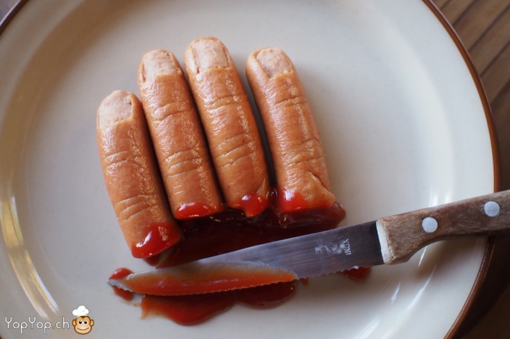 Recette pour Halloween: mangez des doigts !