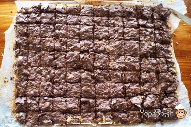 14-découpage des brownies